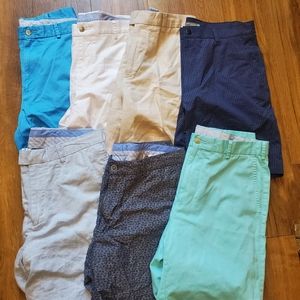 Peter Millar 7pc short lot size 33